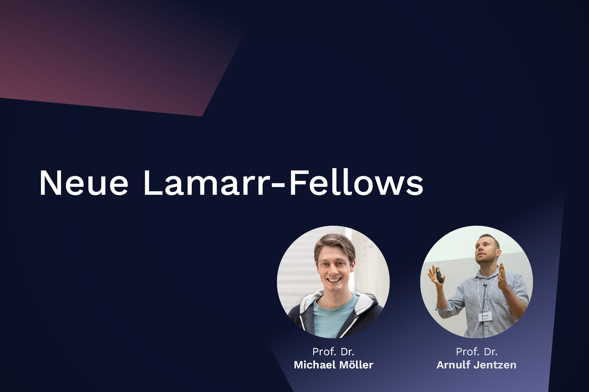 20230 08 04 new lamarr fellows DE News 1 - Lamarr Institute for Machine Learning (ML) and Artificial Intelligence (AI)