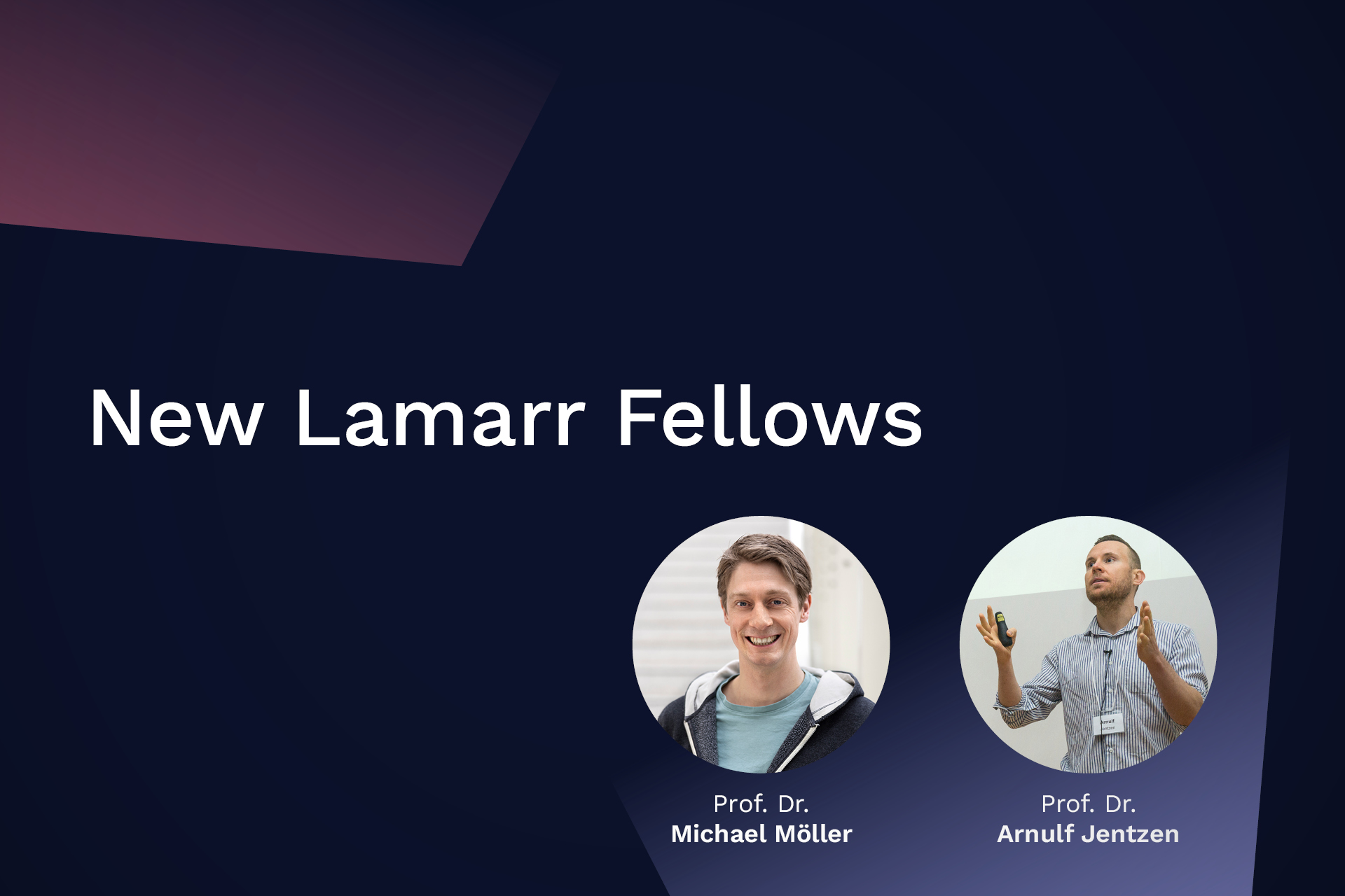 2023 08 04 new lamarr fellows EN News - Lamarr Institute for Machine Learning (ML) and Artificial Intelligence (AI)