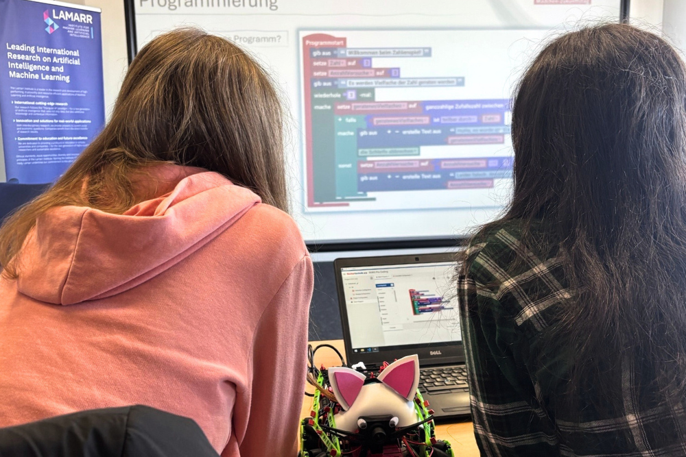 Girls’ Day 2025 4 Girls day lamarr 2025 uni siegen - Lamarr Institute for Machine Learning (ML) and Artificial Intelligence (AI)