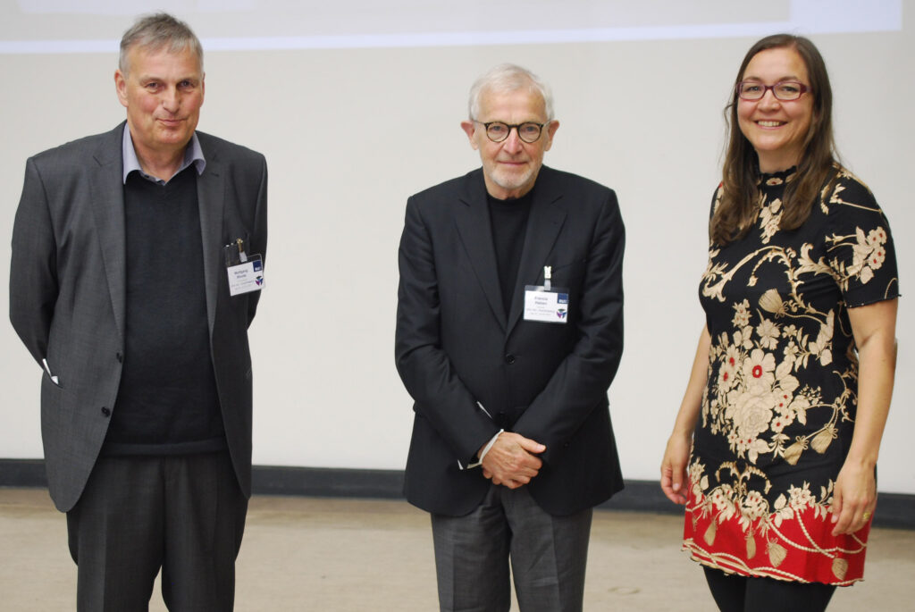 Francis Halzen receives the Nobel Prize in Physics 2 ehrendoktorverleihung2022 c Julia Tjus crop - Lamarr Institute for Machine Learning (ML) and Artificial Intelligence (AI)